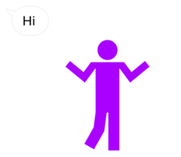 The Pictogram/English sticker #3496470