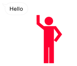 The Pictogram/English sticker #3496471