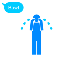 The Pictogram/English sticker #3496474