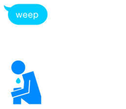 The Pictogram/English sticker #3496475