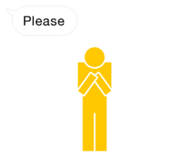 The Pictogram/English sticker #3496493