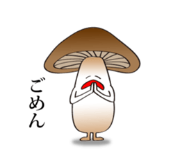 Cute Mushroom sticker #3496541