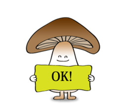 Cute Mushroom sticker #3496543