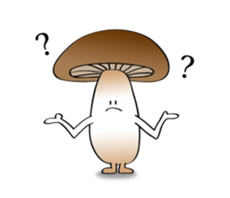 Cute Mushroom sticker #3496546