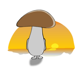 Cute Mushroom sticker #3496548