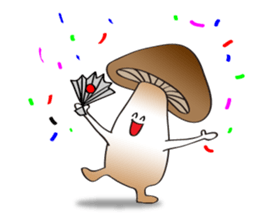 Cute Mushroom sticker #3496551