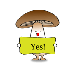 Cute Mushroom sticker #3496552