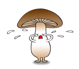 Cute Mushroom sticker #3496555