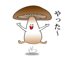 Cute Mushroom sticker #3496557