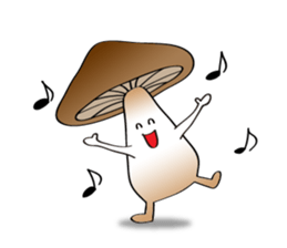 Cute Mushroom sticker #3496564