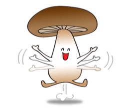 Cute Mushroom sticker #3496565