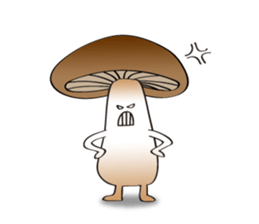 Cute Mushroom sticker #3496570