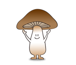 Cute Mushroom sticker #3496572