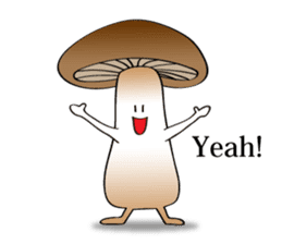 Cute Mushroom sticker #3496576