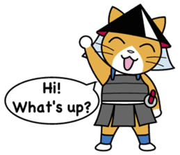 Ashigaru Cat sticker #3496819