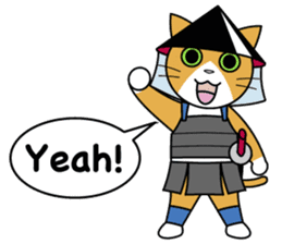 Ashigaru Cat sticker #3496820