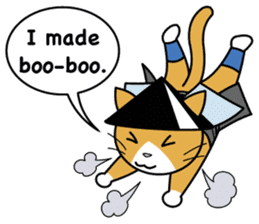 Ashigaru Cat sticker #3496844