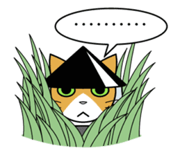 Ashigaru Cat sticker #3496851