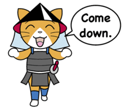 Ashigaru Cat sticker #3496853