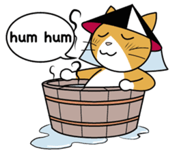 Ashigaru Cat sticker #3496856