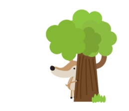 I am a Deer (English) sticker #3496963