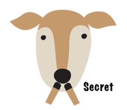 I am a Deer (English) sticker #3496967