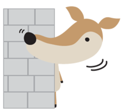 I am a Deer (English) sticker #3496976