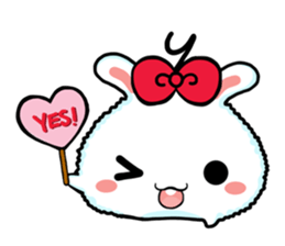 Packy & Picxy : Cutie Rabbits sticker #3497225