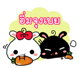 Packy & Picxy : Cutie Rabbits sticker #3497252