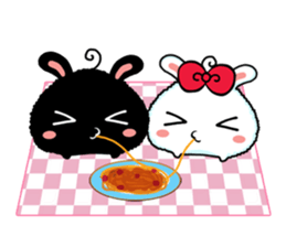 Packy & Picxy : Cutie Rabbits sticker #3497254