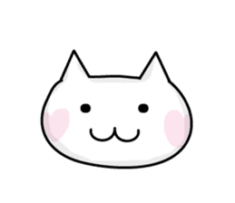 Cheeks cute cat(Heart mark) sticker #3497699