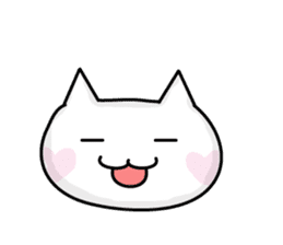 Cheeks cute cat(Heart mark) sticker #3497700