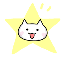 Cheeks cute cat(Heart mark) sticker #3497707