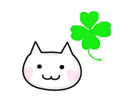 Cheeks cute cat(Heart mark) sticker #3497709