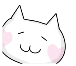 Cheeks cute cat(Heart mark) sticker #3497710