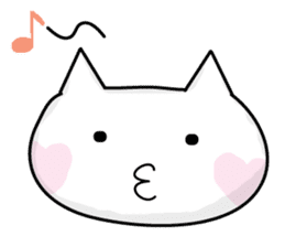 Cheeks cute cat(Heart mark) sticker #3497713