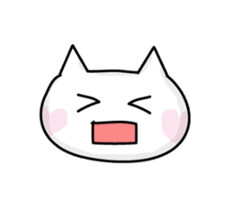 Cheeks cute cat(Heart mark) sticker #3497724