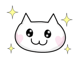 Cheeks cute cat(Heart mark) sticker #3497728