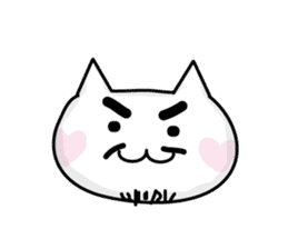Cheeks cute cat(Heart mark) sticker #3497737