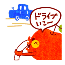 UHYOHYO NA RINGOKUN VOL.1 sticker #3498177