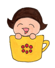 Lifestyle of "tomochan" sticker #3498187