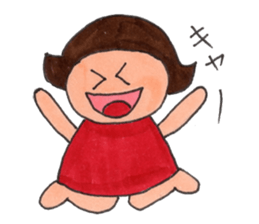 Lifestyle of "tomochan" sticker #3498199