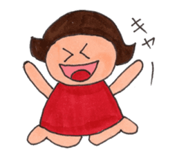 Lifestyle of "tomochan" sticker #3498199