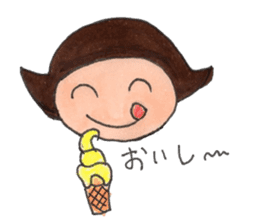 Lifestyle of "tomochan" sticker #3498204