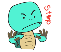 Cute turtle stickers sticker #3498991
