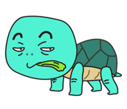 Cute turtle stickers sticker #3498997