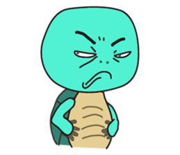 Cute turtle stickers sticker #3499001