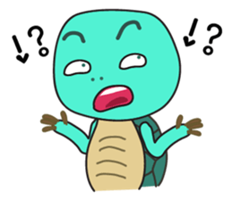 Cute turtle stickers sticker #3499004