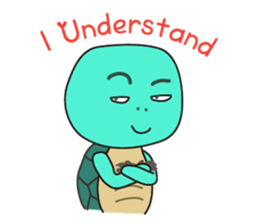 Cute turtle stickers sticker #3499012