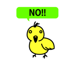 chicken and chick  of egg shop. sticker #3499343